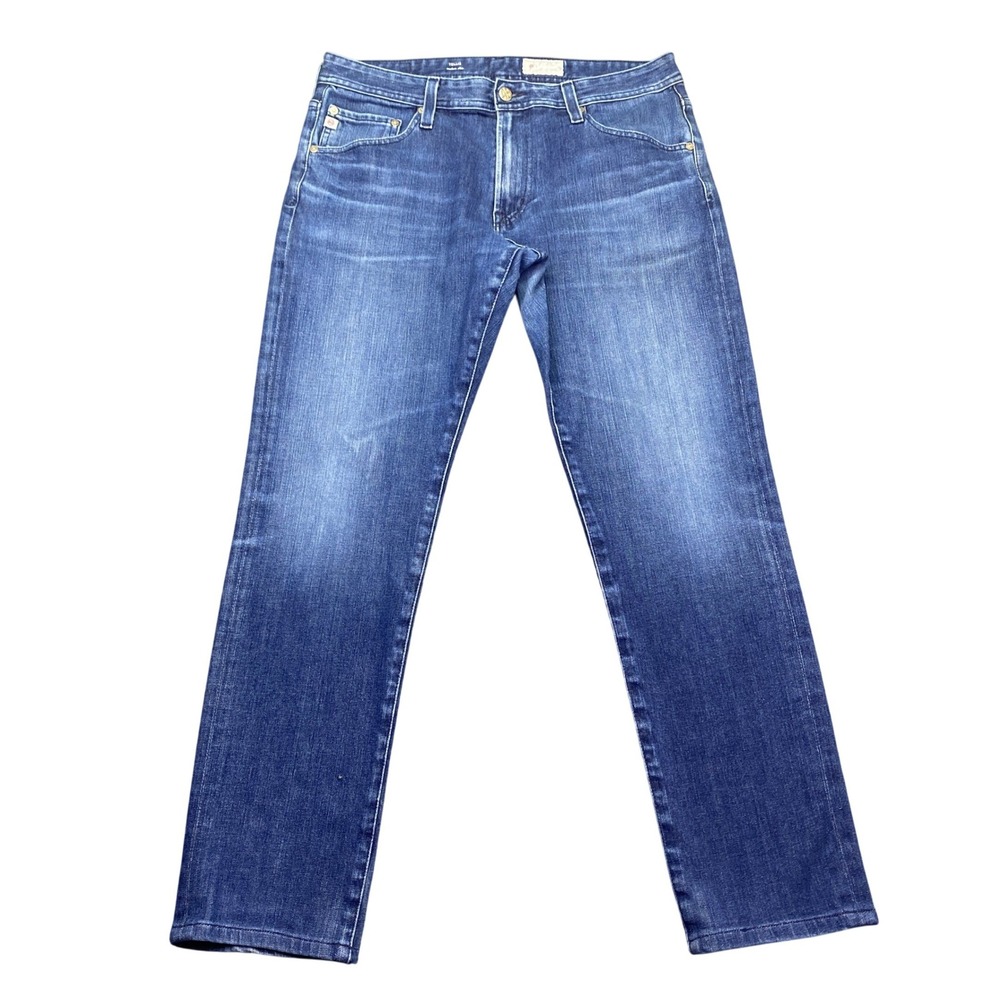AG Adriano Goldschmied Tellis Modern Slim Jeans Blue Sz 34 1783FXD08YQCY